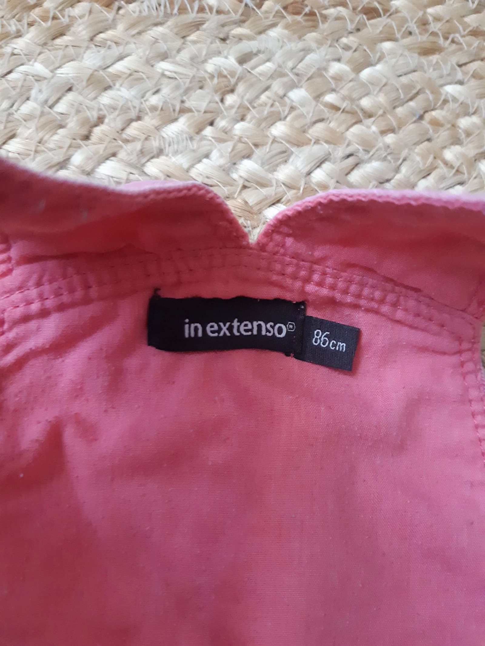Vestido rosa con tirantes In extenso 86 cm – photo 4